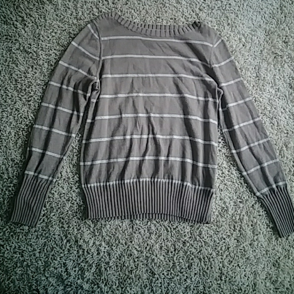 Sonoma Tan and White Sparkle Sweater